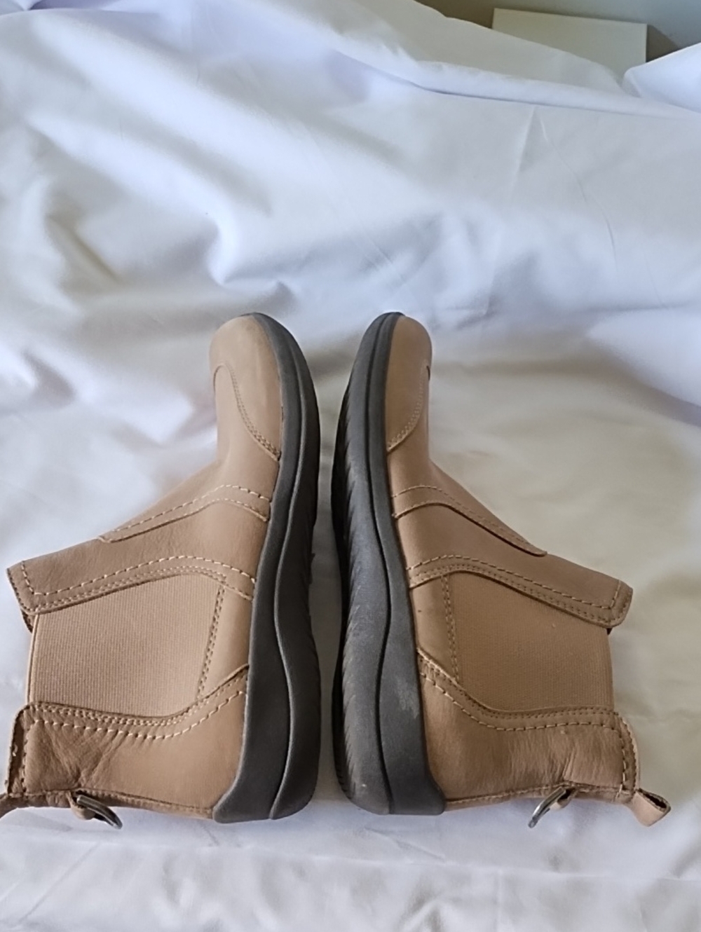 Women’s Chelsea Ankle Boots in Taupe - Picture 6 of 9